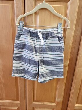 jumping beans Blue and White Striped Kids Shorts